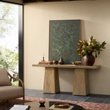 Atlas Console Table - Bleached Alder - 2 Sizes