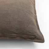 Broadway Pillow - Coffee - 25"x25"