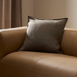 Broadway Pillow - Coffee - 25"x25"