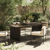 Chapman Outdoor Metal Dining Table - 92"