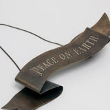 Peace On Earth Hanging Door Sign