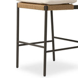 Miller Outdoor Woven Bar + Counter Stool