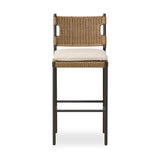 Miller Outdoor Woven Bar + Counter Stool