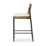 Miller Outdoor Woven Bar + Counter Stool