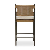 Miller Outdoor Woven Bar + Counter Stool