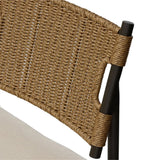 Miller Outdoor Woven Bar + Counter Stool
