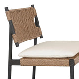 Miller Outdoor Woven Bar + Counter Stool