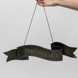 Peace On Earth Hanging Door Sign