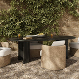 Paden Outdoor Metal Dining Table