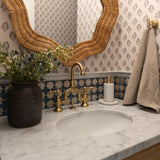 Modern English Country Bridge Bathroom Faucet