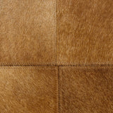 Rusty Hide Pillow - Honey Tan - 20"x20" - Set of 2
