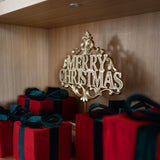 Red Present with Green Bow - 3 Sizes