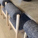 Roundhill Linen Textured Dining Chair - Set of 2