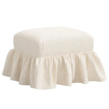 Edith Ruffle Ottoman