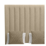 Moyra 87" Vertical Channel Tufted Bed