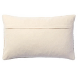 Misha Lumbar Pillow - Beige - 13"x21"