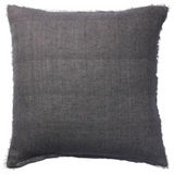 Moonlit Pillow - Smoke Grey - 24"x24"