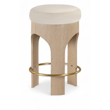 Bocceli Velvet Counter Stool