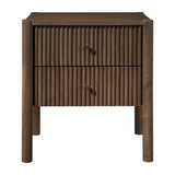 Kivo Solid Wood Nightstand