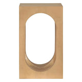 Asner End Table Brown Mango Wood