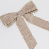 Glitter Bow - Champagne