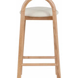 Calvin Vegan Leather Counter Stool