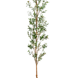 9' Artificial Olive Tree with Natural Trunk