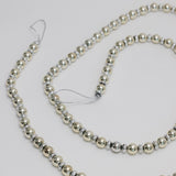Beaded Garland - Mixed Metal - 6'