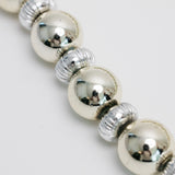 Beaded Garland - Mixed Metal - 6'