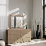 Scallop Mirror