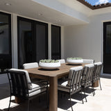 Tally Outdoor Dining Armchair - Ecru