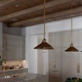 Weybright Brass Pendant