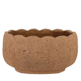 Sophia Terracotta Scalloped Planter