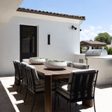 Tally Outdoor Dining Armchair - Ecru