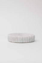 Blossom Scallop Dish - White