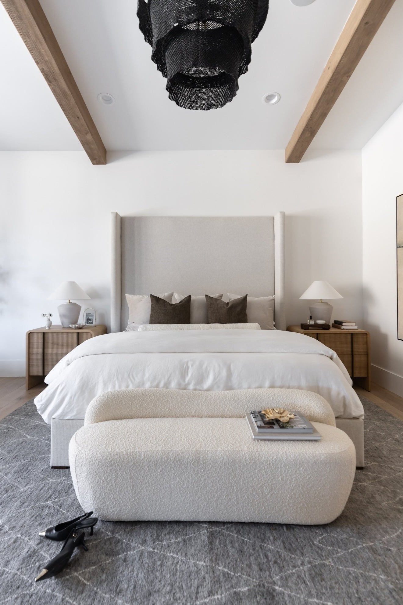 Aylet 87" Upholstered Bed
