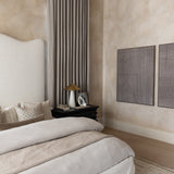 Movement in Taupe I Wall Art - Buff