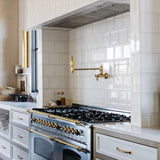 Restoration Wall Mount Pot Filler Faucet