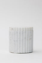 Blossom Scallop Container - White