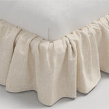 Mina Ruffle Platform Bed - California King
