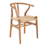 Evelina Outdoor Side Chair - Golden Ash/Natural - Set of 2