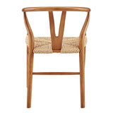 Evelina Outdoor Side Chair - Golden Ash/Natural - Set of 2