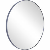 Bellows Round Mirror