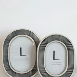 Russo Oval Etched Frame - 2 Sizes