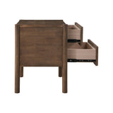 Kivo Solid Wood Nightstand
