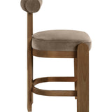 Arienzo Velvet Counter Stool  - Set of 2