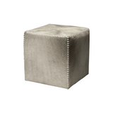 Miles Leather Ottoman - 2 Sizes
