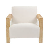 Ward Linen Textured Accent Chair