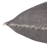 Moonlit Pillow - Smoke Grey - 24"x24"