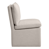Nelori Linen Textured Performance Dining Chair - Set of 2